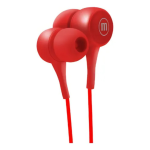 AUDIFONOS MANOS LIBRES MAXELL IN-POP ROJO - Imagen 2