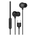 AUDIFONOS MANOS LIBRES MAXELL INBAX USB-C NEGRO - Imagen 2