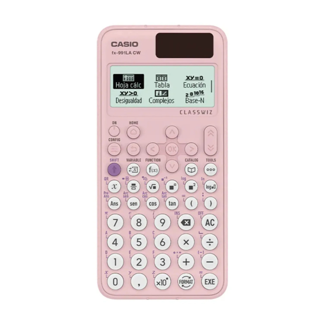 CALCULADORA CASIO FX-991LACW ROSADA