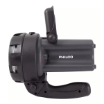 FOCO LED RECARGABLE PHILCO 19GEP18651 GRIS - Imagen 3