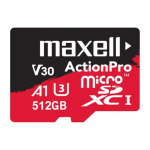 MEMORIA MICRO SD MAXELL 8K 100MB/S 512GB A1 V30 MCSD-512U3 - Imagen 3