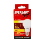 PACK AMPOLLETAS LED EVEREADY 43W LUZ AMARILLA 10 UNIDADES EV6A520A-A