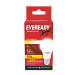 PACK AMPOLLETAS LED EVEREADY 57W LUZ AMARILLA 10 UNIDADES EV8A750A-A - Imagen 3