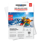 PAPEL FOTOGRAFICO GLOSSY PACIFIC COLOR  180GR A4 100 HOJAS