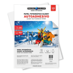 PAPEL FOTOGRAFICO GLOSSY PACIFIC COLOR AUTOADHESIVO 120GR A4 100 HOJAS