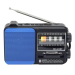 RADIO PORTATIL TECNOLAB TL652 NEGRO