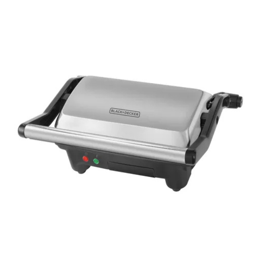 SANDWICHERA PANINI GR2976-CL BLACK+DECKER PLATEADA