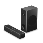 BARRA DE SONIDO BLIK SOUNDBAR 2,1 CINEMA BASS SURREAL 80 NEGRO