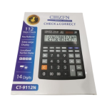 CALCULADORA ELECTRONICA CINZFN CT-9112N NEGRO - Imagen 3