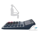 CALCULADORA ELECTRONICA DM-1200V HAOMAI 11375 - Imagen 2