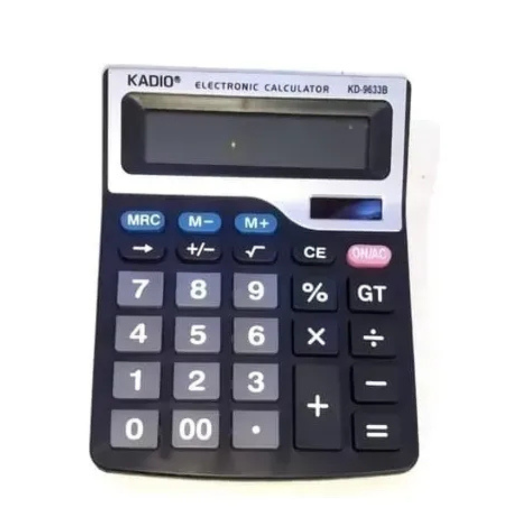 CALCULADORA ELECTRONICA KADIO KD-9633B NEGRO