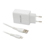 CARGADOR USB-A A LIGHTNING PHILCO CARGA RAPIDA R1090 BLANCO - Imagen 2