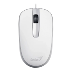 CLASICO MOUSE OPTICO GENIUS DX-120 USB-A BLANCO