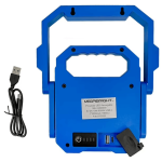 FOCO LED MEGABRIGHT RECARGABLE USB-C 10W 4060030 AZUL - Imagen 3