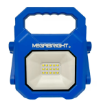 FOCO LED MEGABRIGHT RECARGABLE USB-C 10W 4060030 AZUL - Imagen 2