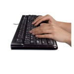 KIT TECLADO + MOUSE USB LOGITECH MK120 NEGRO - Imagen 2