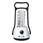 LAMPARA DE EMERGENCIA MACROTEL MS-5300 35 LED BLANCO