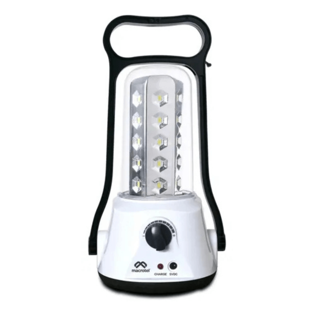 LAMPARA DE EMERGENCIA MACROTEL MS-5300 35 LED BLANCO