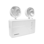 LUZ DE EMERGENCIA MEGABRIGHT DOBLE LED 6000K