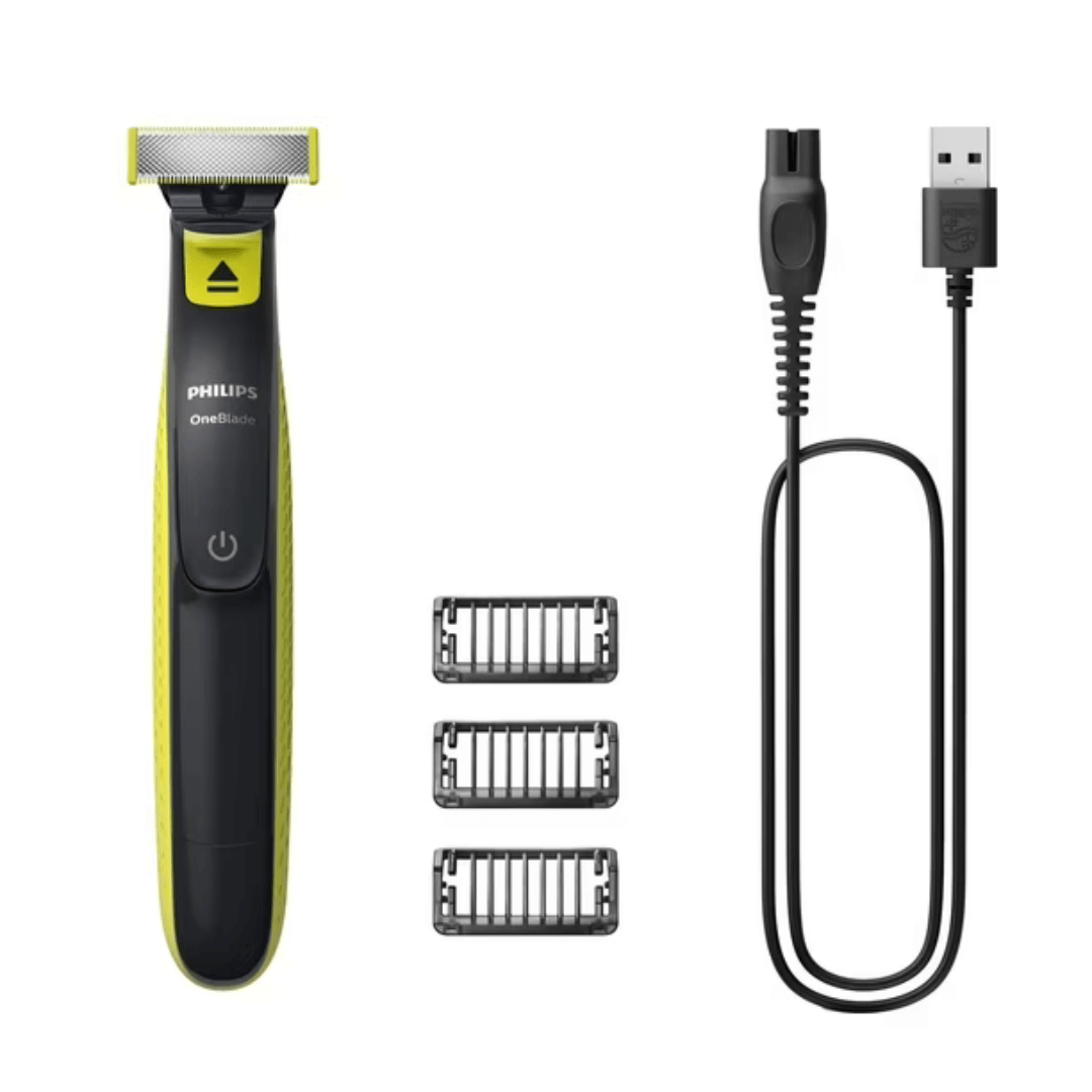 MAQUINA DE AFEITAR PHILIPS ONEBLADE QP2724/10 NEGRO