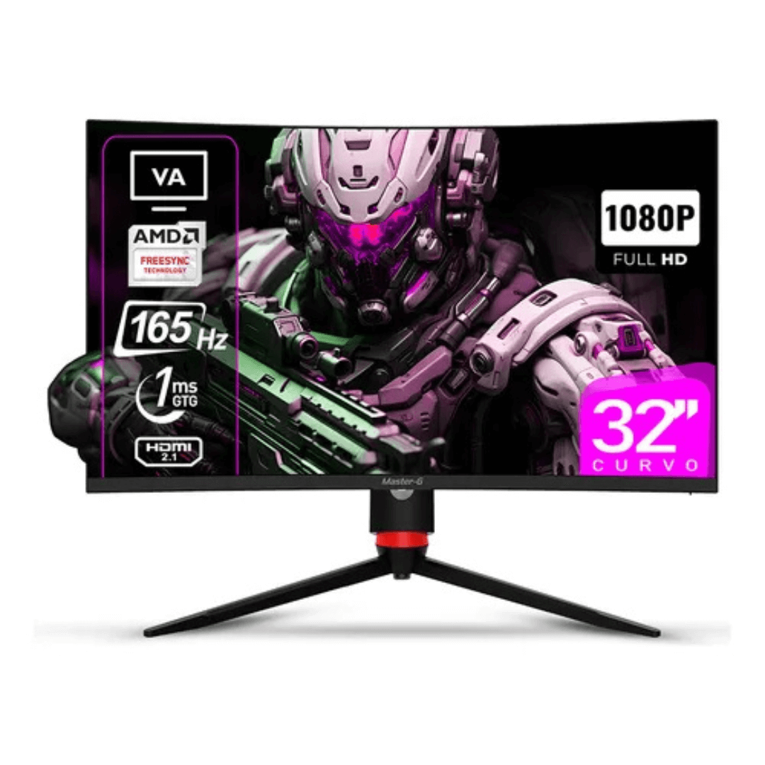 MONITOR GAMER MASTER G 27P`` MGMG2740C FULL HD NEGRO
