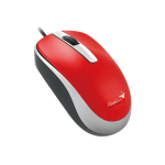 CLASICO MOUSE OPTICO GENIUS DX-120 USB-A ROJO - Imagen 3