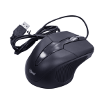 MOUSE ERGONOMICO USB MICROLAB SCROLL POINT ER350 08347 NEGRO - Imagen 2