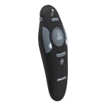 PESENTADOR PUNTERO LASER USB PHILCO 00300 NEGRO - Imagen 2