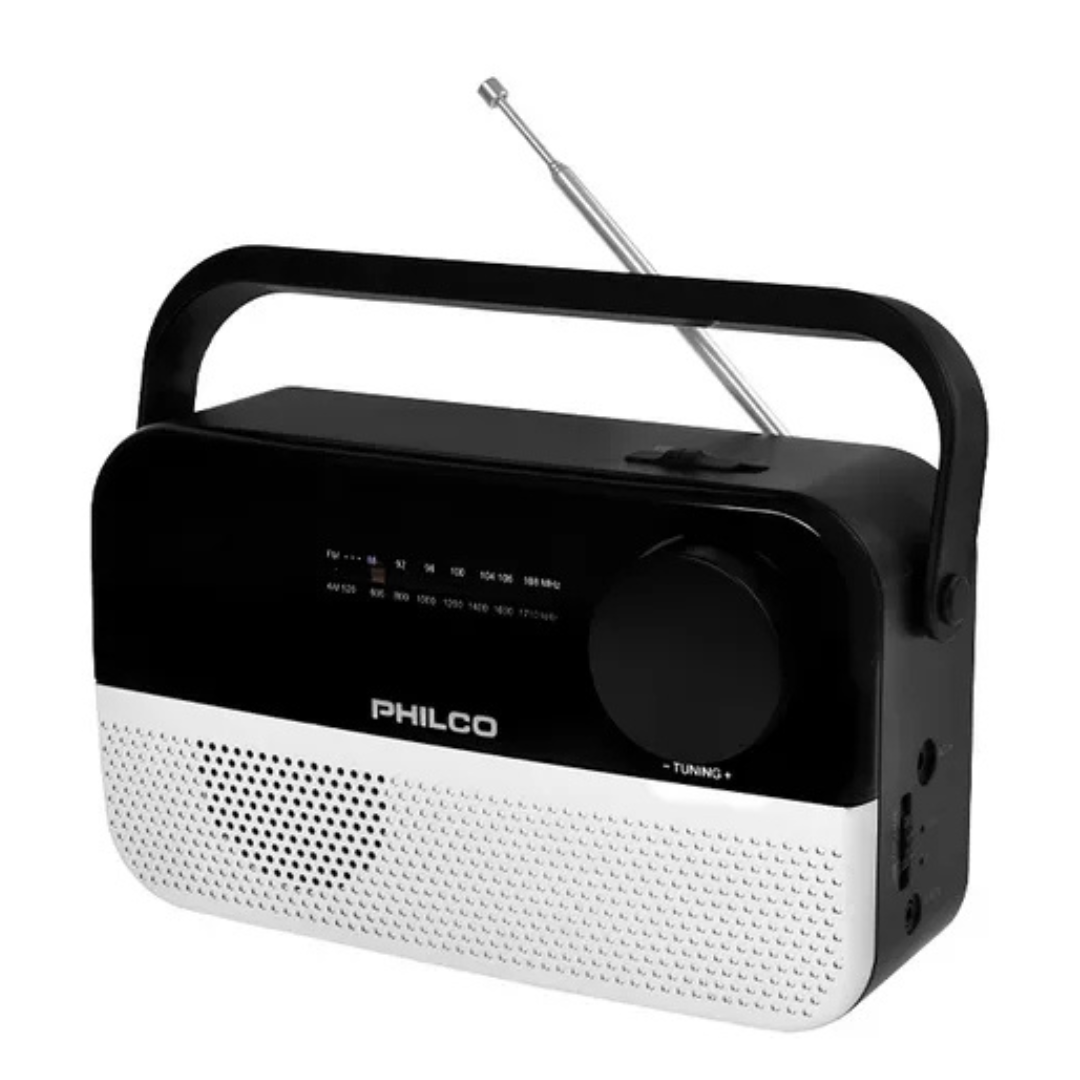 RADIO PORTATIL PHILCO BLUETOOTH PJR2200BT-SL NEGRO