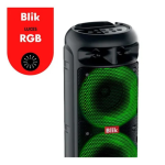 PARLANTE PORTATIL BLIK UPSOUND 3 + MICROFONO NEGRO - Imagen 3