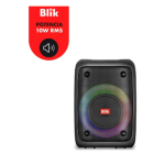 PARLANTE PORTATIL BLUETOOTH + MICROFONO BLIK VOICE TWS NEGRO - Imagen 3