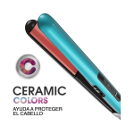 PLANCHA ALISADORA DE PELO REMINGTON CERAMIC COLORS S1520 AZUL - Imagen 3