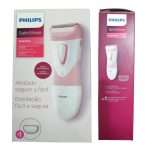 Depiladora Afeitadora eléctrica Philips HP6306 seco/húmedo SatinShave Essential Increible - Imagen 5