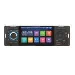 Radio auto Aiwa AW-W440BT 1 DIN pantalla táctil 4" Moderno e intuitivo