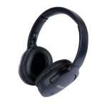 Audífonos BT Aiwa On-ear Micrófono Aux Aw-k11b Negro- Potentes y prácticos