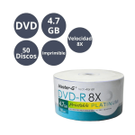 GVD-R MASTER-G 8X PLATINUM 4,7GB 50 UNIDADES - Imagen 2