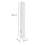 LAMPARA DE EMERGENCIA LED MEGABRIGHT BAR120 BLANCO - Imagen 4