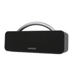 PARLANTE PORTATIL BLUETOOTH TWS AIWA AWS80BTB NEGRO - Imagen 2