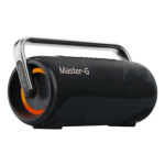 PARLANTE PORTATIL MASTER-G SOUNDBOX NEGRO