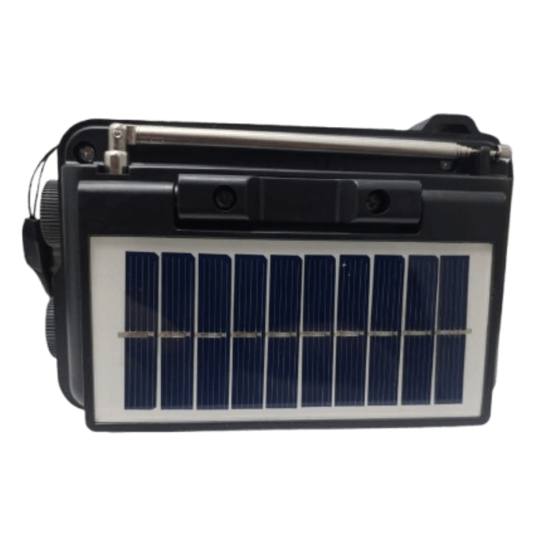 RADIO PORTATIL SOLAR TECNOLAB RADIOSAFE45 TL653BK NEGRO