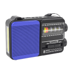 RADIO PORTATIL SOLAR TECNOLAB RADIOSAFE45 TL653BL AZUL - Imagen 2