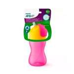 Vasos Con Bombilla Philips Avent 300ml 12m+ Rojo Amarillo Scf798/02 - Imagen 2