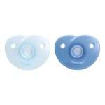Chupete Soothie 0-6m X2 azul celeste Avent Scf099/21 ConfortMed - Imagen 2