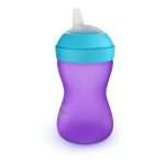 Vaso Avent Boquilla Blanda Antimordidas 300 Ml SCF802/02+9M Morado - Imagen 3