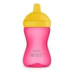 Vaso Con Boquilla Rigida Philips Avent Scf803/04 300ml Rojo Amarillo
