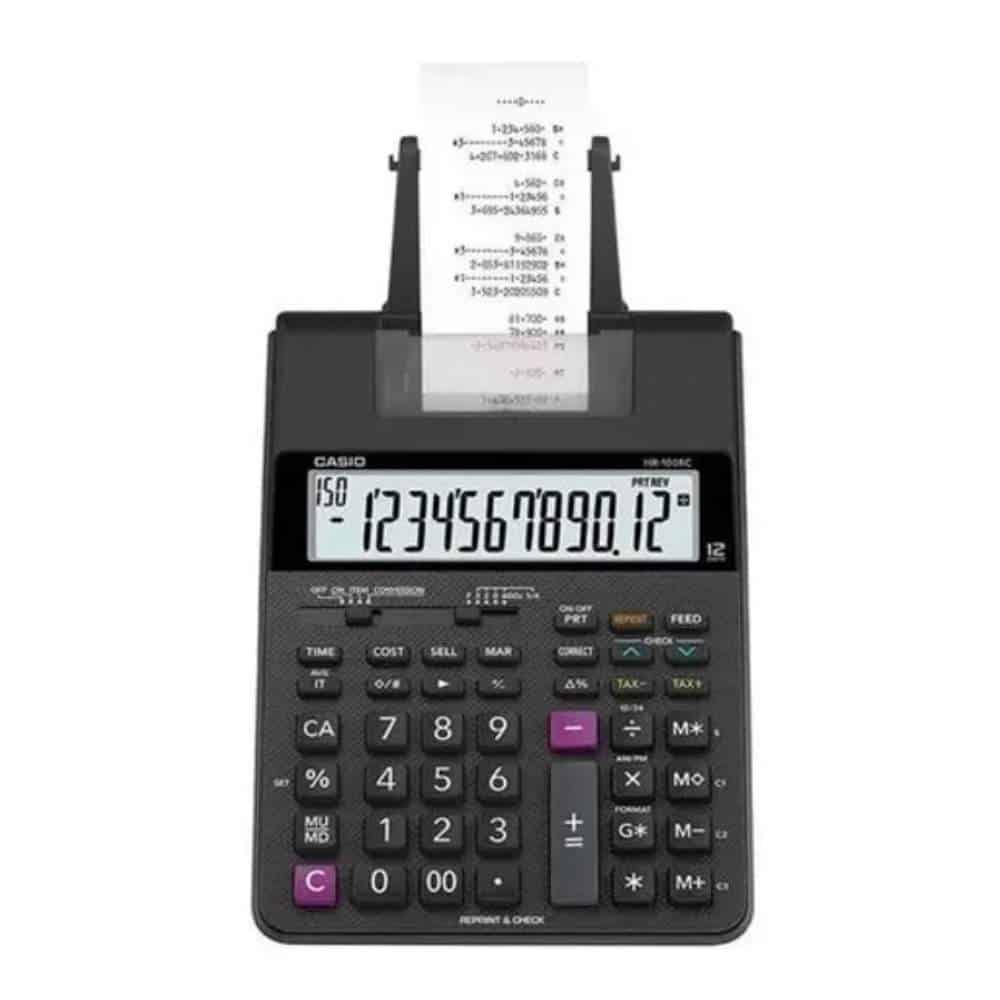 Calculadora Casio HR-150CR C/Impresora Precisión Increíble
