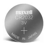 Pilas Tipo Botón Maxell CR2032 Pack/Tira 5 Unidades - Imagen 3
