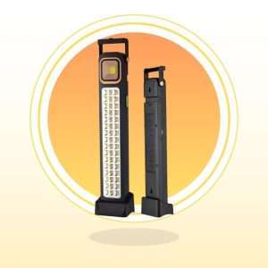Linterna Hel-6866t Compacta Y Potente Blanco Negro