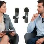 2 Micrófonos Solapa Inalámbricos USB C Smartphone Audiolab Negro: La Solución Definitiva para un Audio Profesional Increíble - Imagen 5