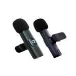 2 Micrófonos Solapa Inalámbricos USB C Smartphone Audiolab Negro: La Solución Definitiva para un Audio Profesional Increíble - Imagen 3